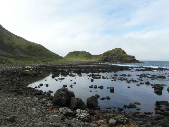 Auf dem Weg zurück - irische Bilderbuch-Landschaft