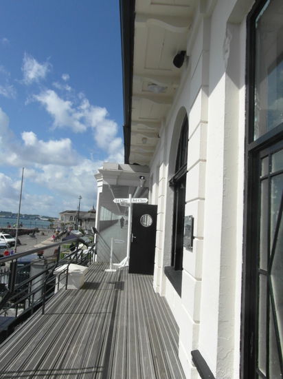 Im Außenbereich durfte man fotografieren