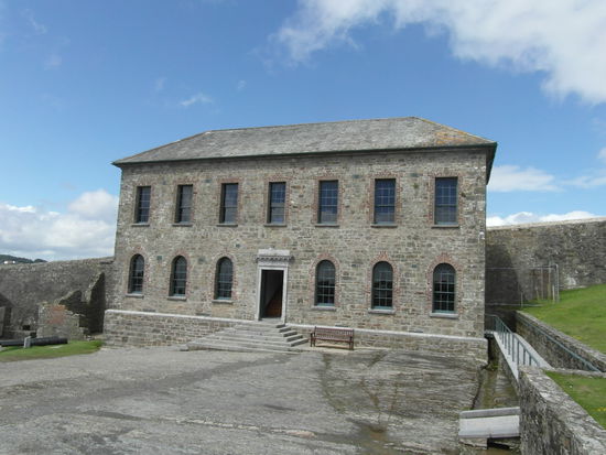 In diesem renovierten Gebäude gab es einige Ausstellungen