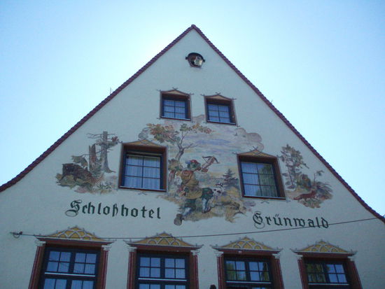 Ein schönes Hotel in Grünwald - es war so langweilig, und irgendwas musste ich ja fotografieren...