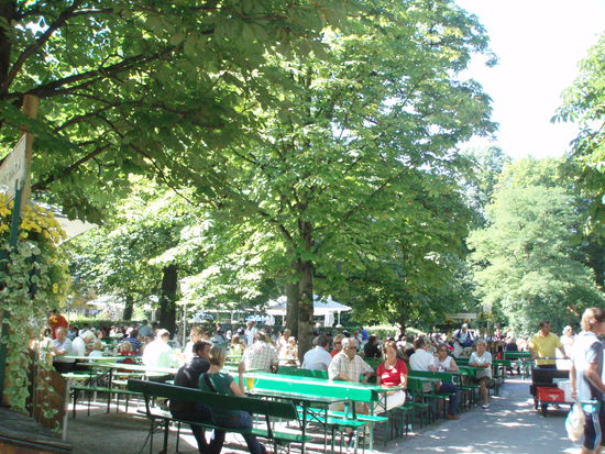 Im Biergarten