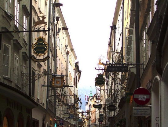 In der Getreidegasse