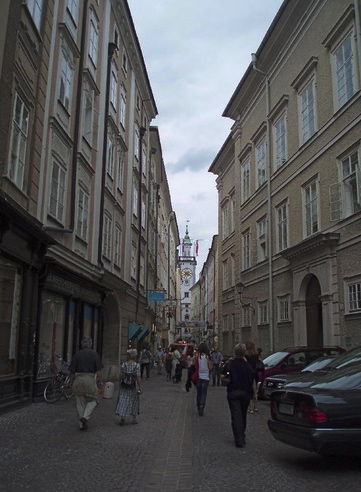 Wieder in der Haffnergasse