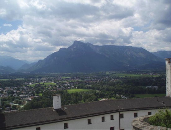 Ausblick vom Stift Nonnberg