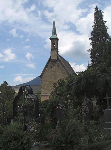 Auf dem Friedhof befindet sich auch die gotische Margaretenkapelle