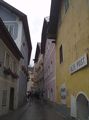 Die kleinen Gassen Hallstatts