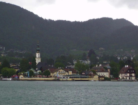 Blick auf Sankt Gilgen