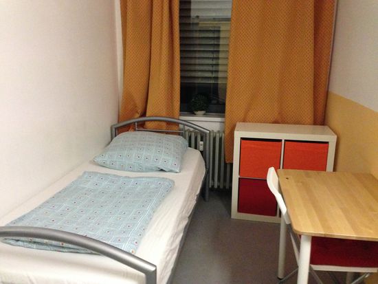 Mein kleines Einzelzimmer im sehr empfehlenswerten Hostel Posty in Bahnhofsnähe