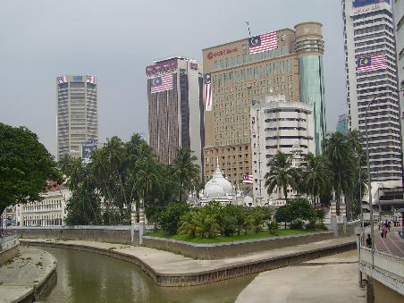 An dieser Stelle entstand Kuala Lumpur