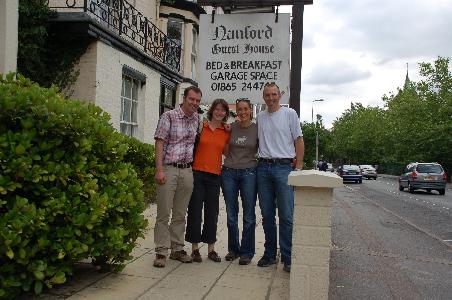 Unsere "Reisegruppe"
v.l. Ulli, Bettina, Tina und Klaus