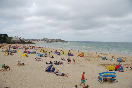 Der Strand von St. Yves !
Bei schönem Wetter absolut traumhaft !