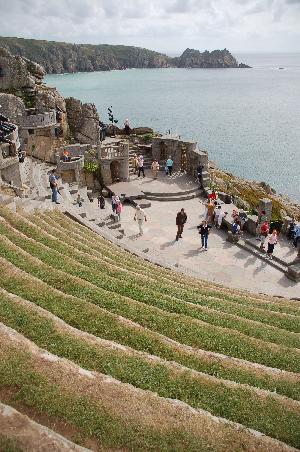 Das Minack Theater - direkt über dem Meer!
