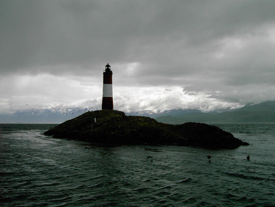 Das passende Wetter am Fin del Mundo.