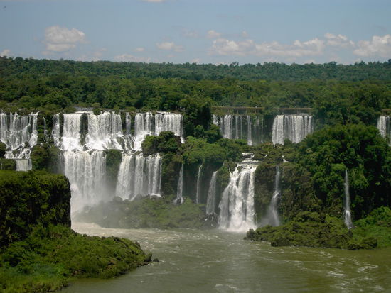 Aussicht von der brasilianischen Seite!