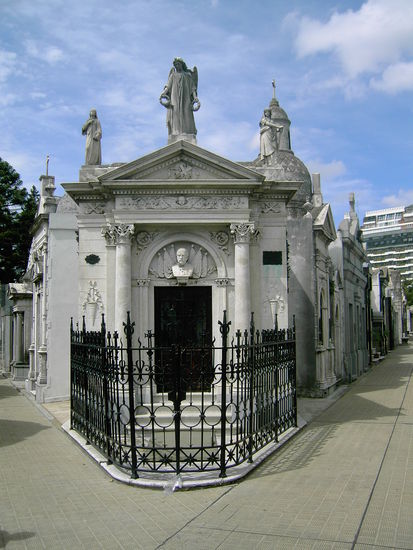Eine Touristen-Attraktion. Der Friedhof in Recoleta!