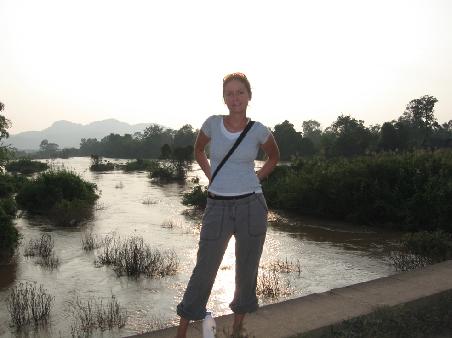 Ueber dem Mekong