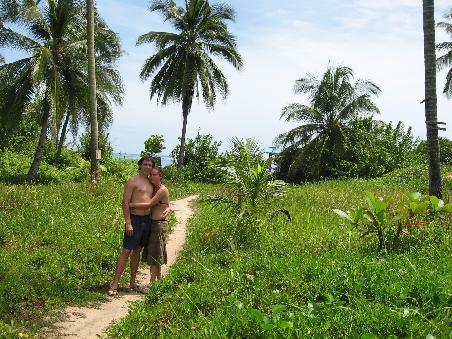 Der Weg zum Looong Beach.