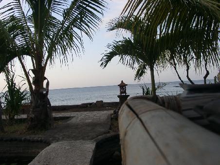 sicht aus dem guesthouse