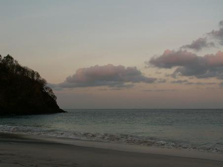Abenddämmerung am White Sand Beach