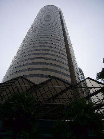 Der Temasek Tower - hier arbeite ich im 36. Stock