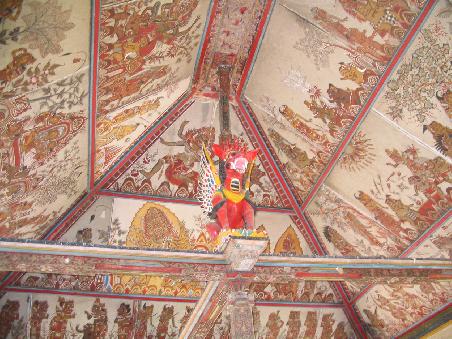Deckenmalerei im Gerichtshof