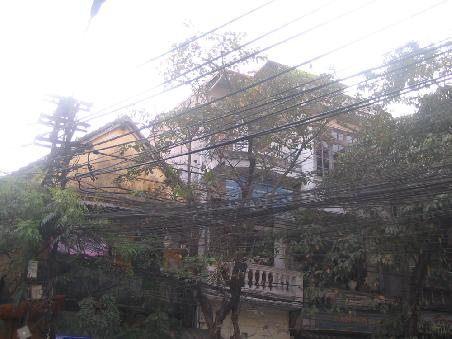 So sieht die Stromversorgung in Vietnam aus.