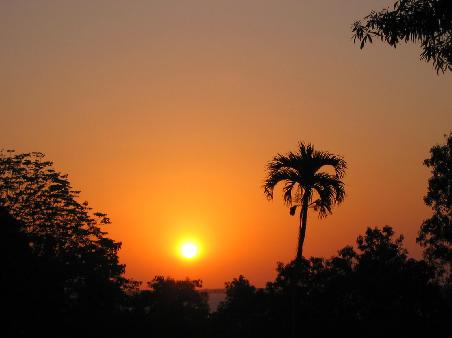 Sooo geht die Sonne in Darwin unter....