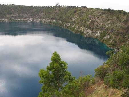 Der Blue Lake; also fuer mich war er schon blau