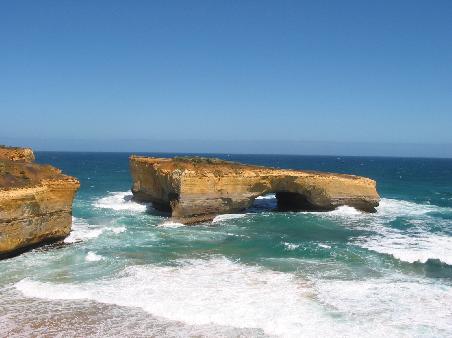 Die London Bridge an der Great Ocean Road