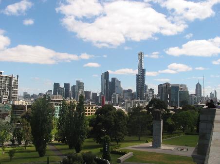 Skyline von Melbourne