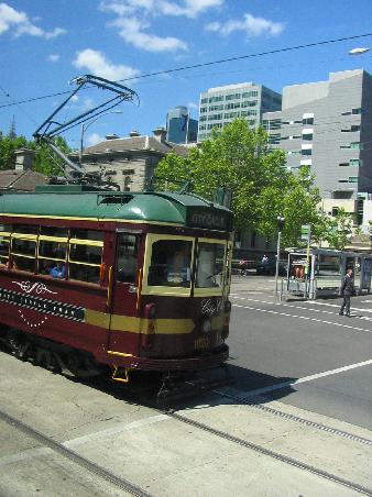 Alte kostenlose! Strassenbahn in Melbourne