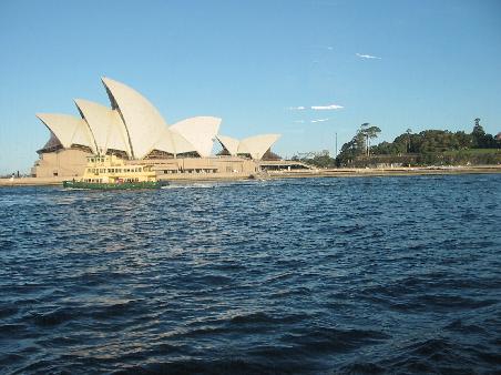 Tja, endlich das erste nachgereichte Bild: Das Opera House in Sydney!