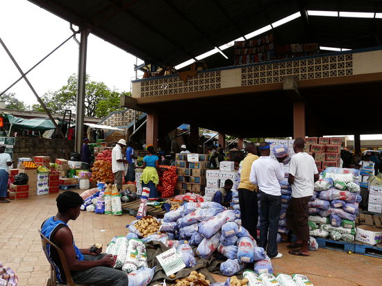 Auf dem Markt in Swasiland