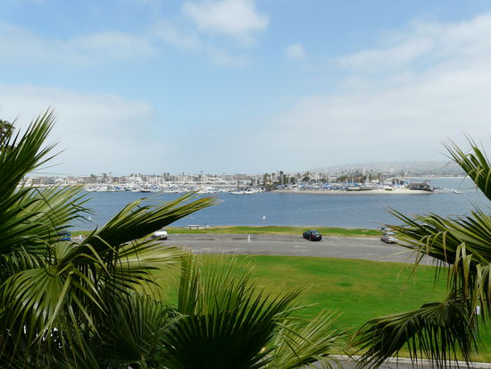 Der Blich von unserem Balkon