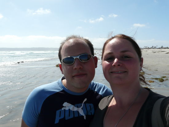 Mal wieder am Strand, diesmal in Coronado
