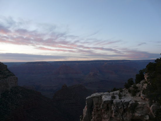 Sonnenuntergang am Grand Canyon