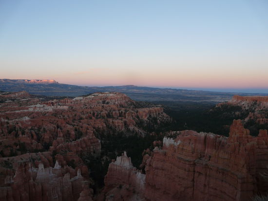 Es wird dunkel im Bryce Canyon