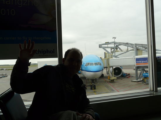 Waiting for flight KL 0641