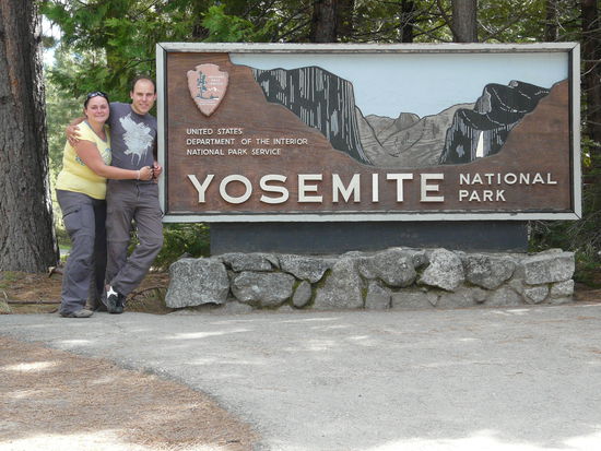 Endlich sind wir am Yosemite