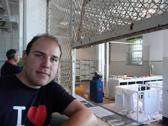 Manu bekommt hier schon mal seine neue Kluft 