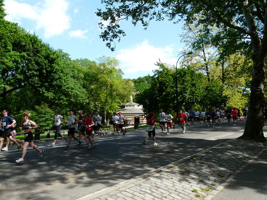 Runners im Central Park