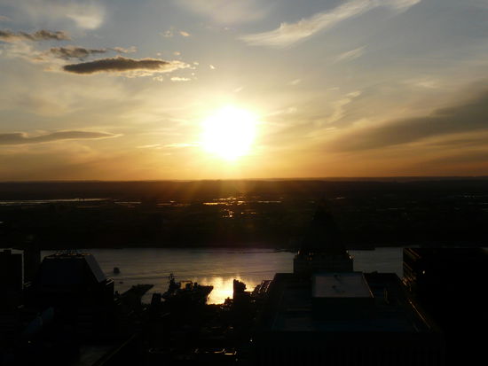 Sunset vom Top of the Rock