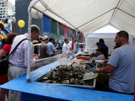 Austern, Shrips und Lobster...