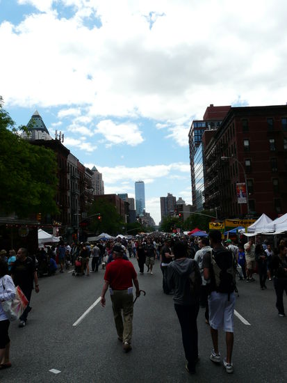 ...die Straßen sind auf jeden Fall voll!