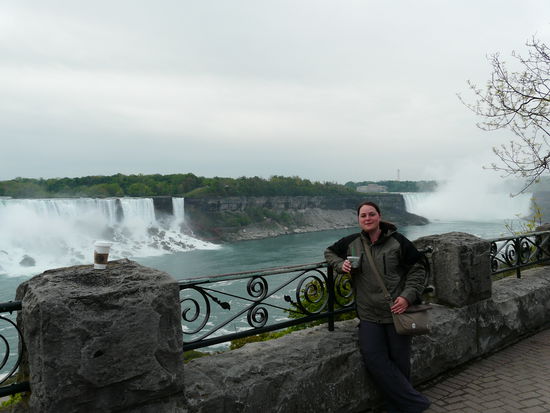 'Frühstück' an den Niagara Fällen