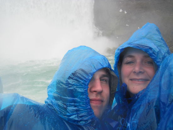 Langsam wirds nass, die Kamera auch; zum Glück ist sie Wasserdicht!