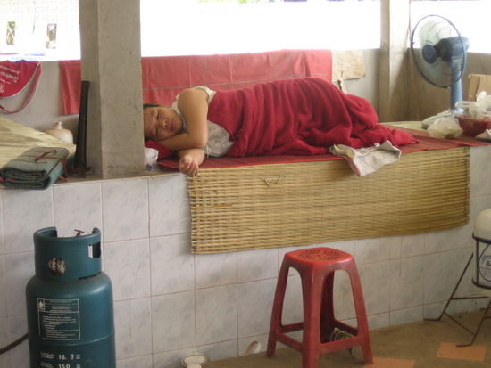 ..und die hatte schon alles verkauft.