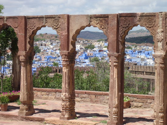 Ausblick vom Fort aus