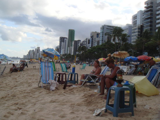 der Strand von Recife-Boa Viagem