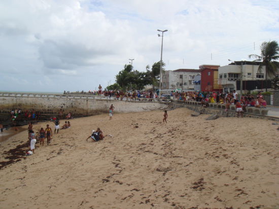 der Strand von Olina